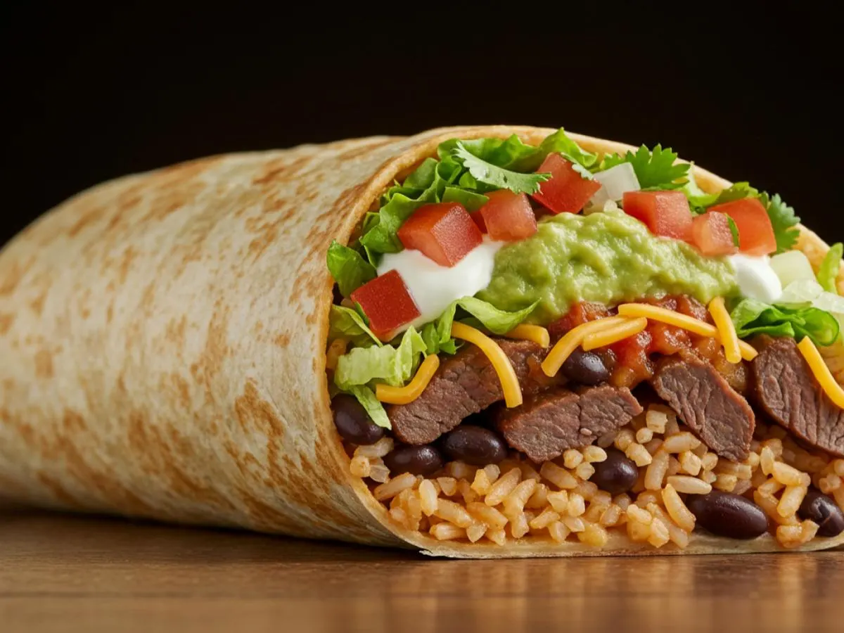 Aztec Burrito with Carne Asada Aztec Burrito with Carne Asada