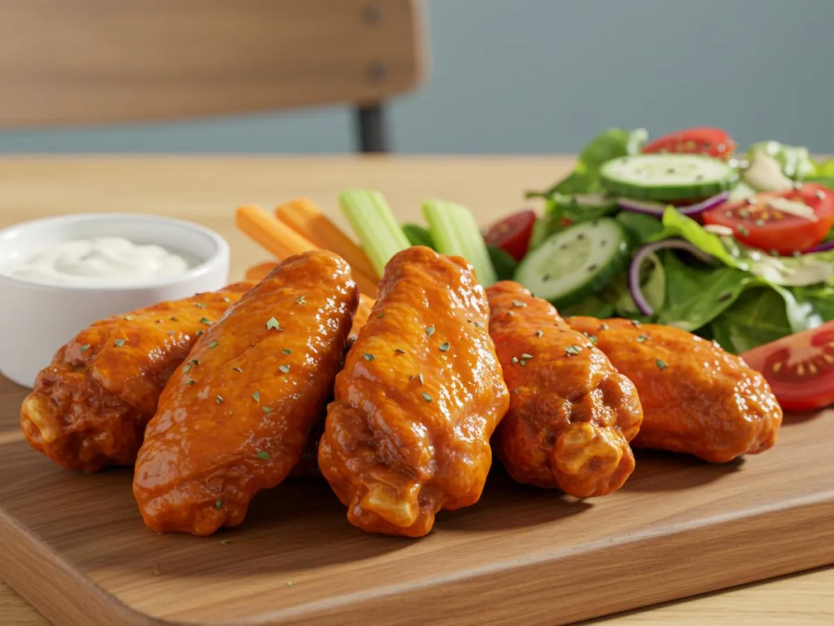 Buffalo Chicken Wings Boxed Meal [Small]