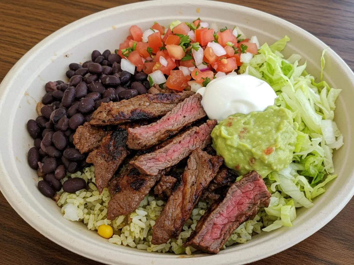 Mexican Bowl with Carne Asada Mexican Bowl with Carne Asada