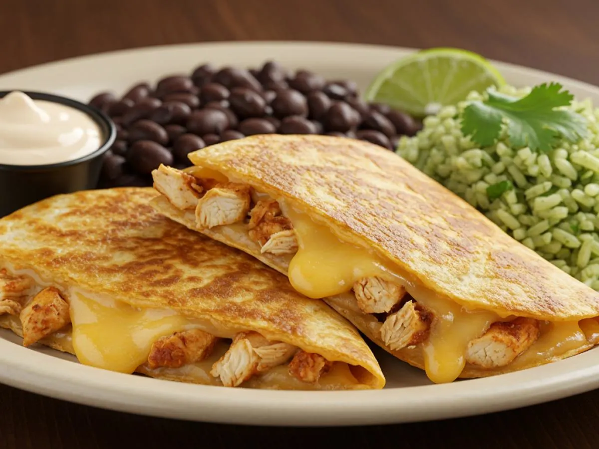 Loaded Chicken Quesadilla Loaded Chicken Quesadilla