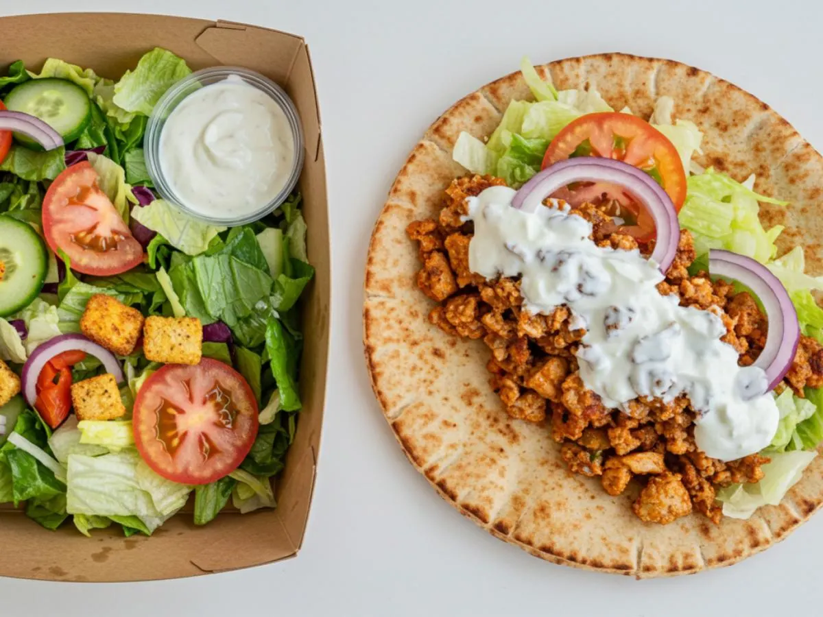 Ground chicken kabob Wrap Ground chicken kabob Wrap