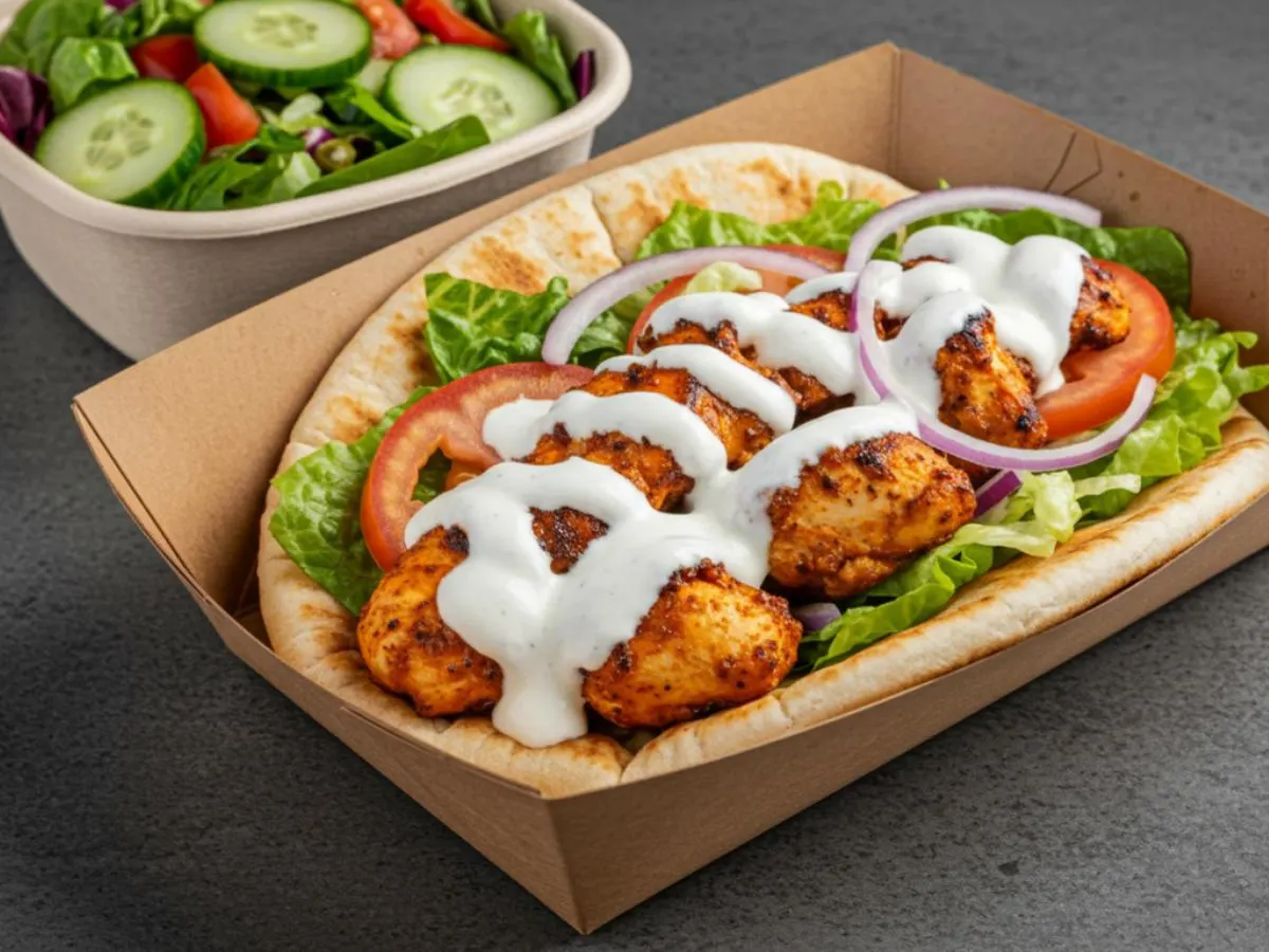 Chicken Breast Kabob Wrap Chicken Breast Kabob Wrap