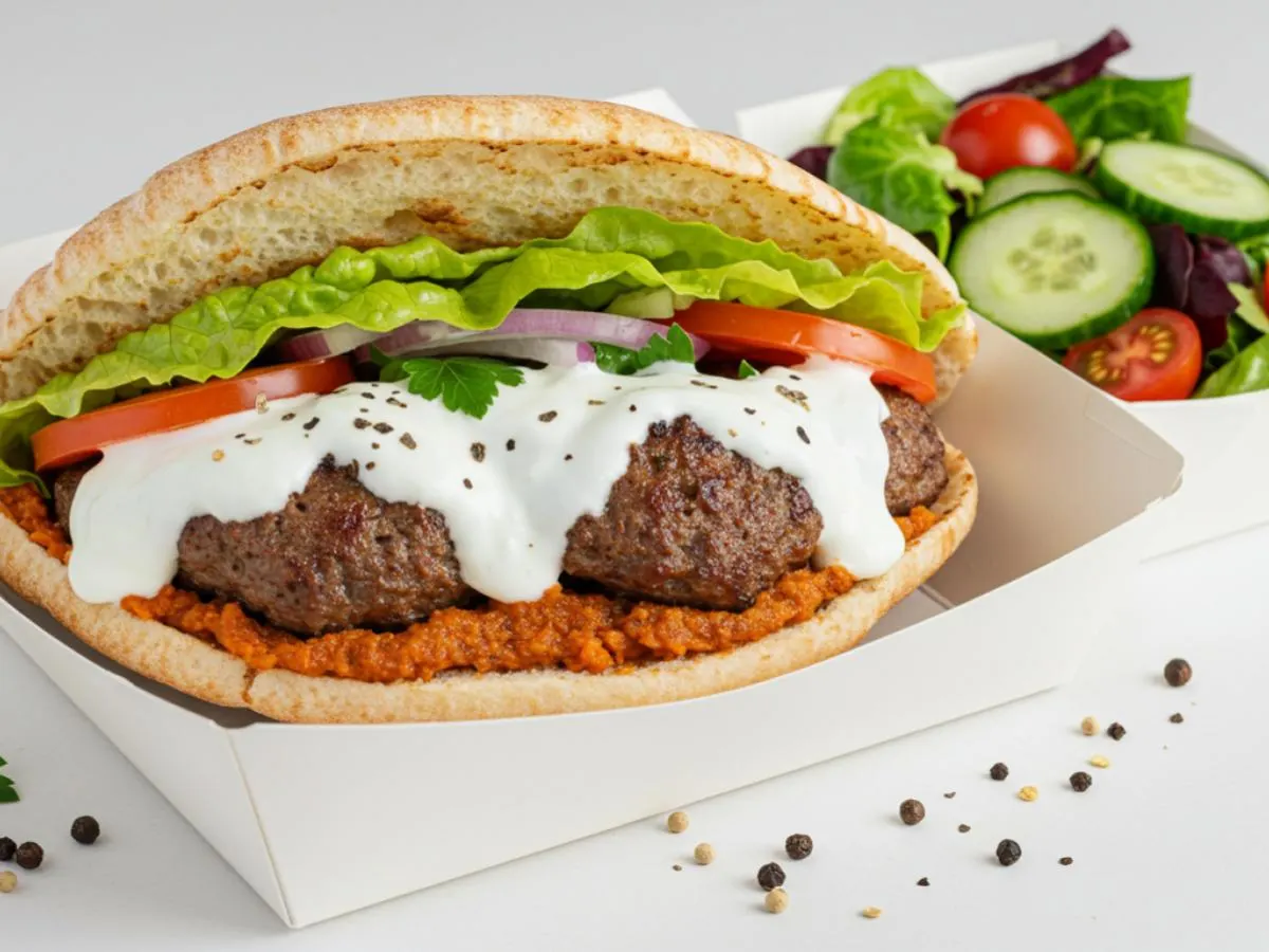 Ground Beef Kabob Wrap Ground Beef Kabob Wrap