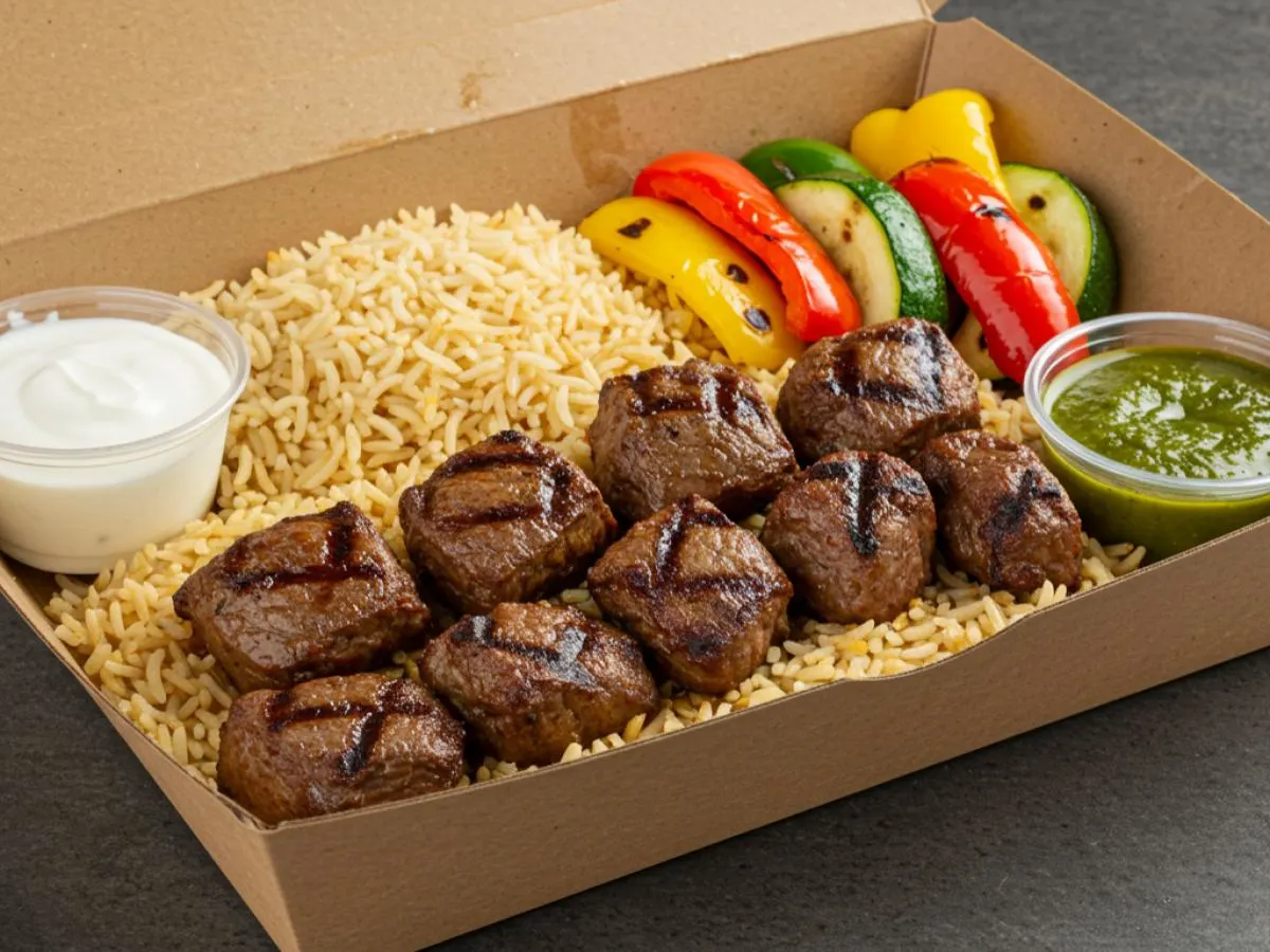 Lamb Kabob Platter Lamb Kabob Platter