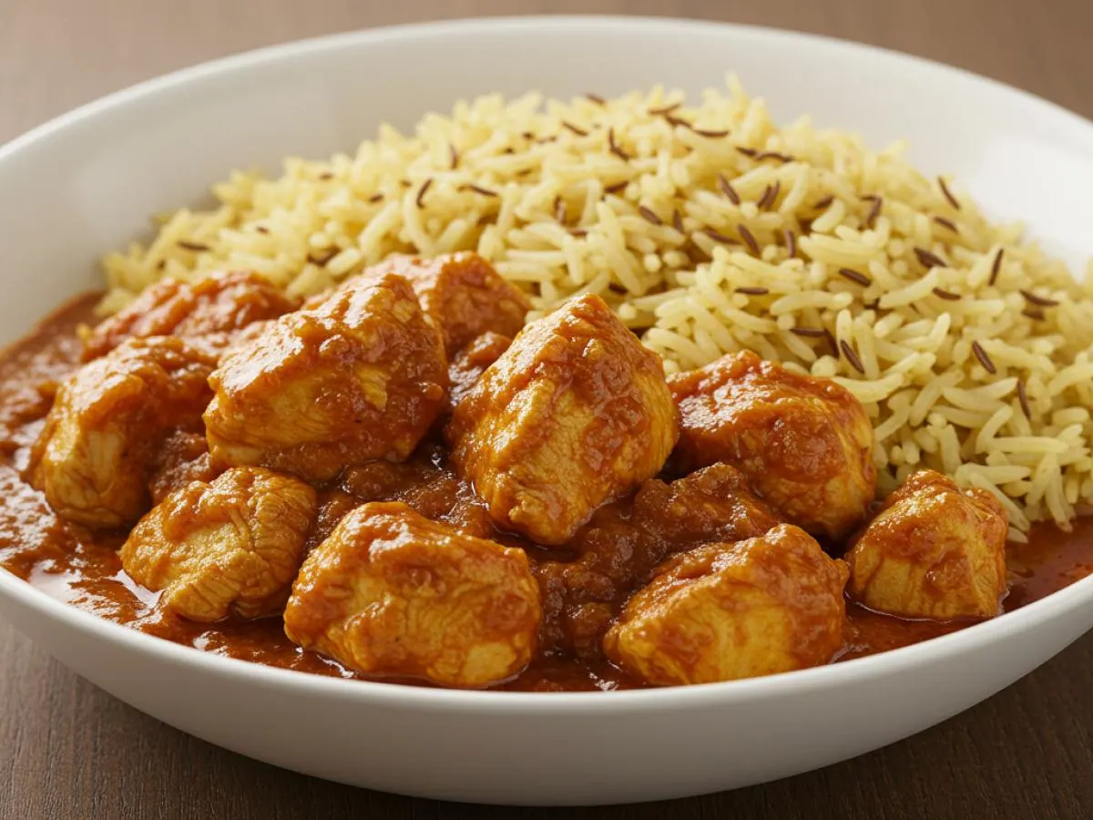 Murg Lababdar with Rice [Small]