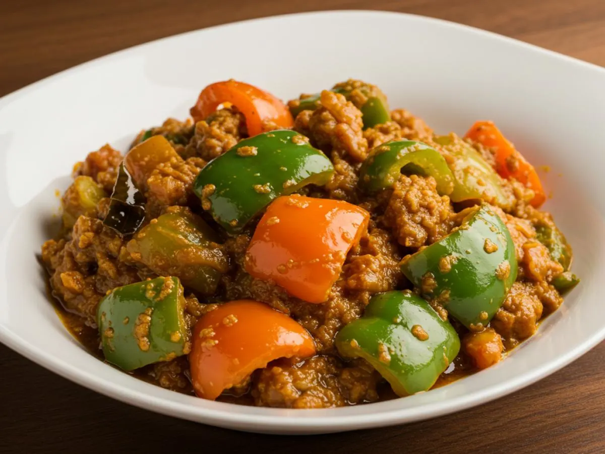 Vegan Kadai Sabzi