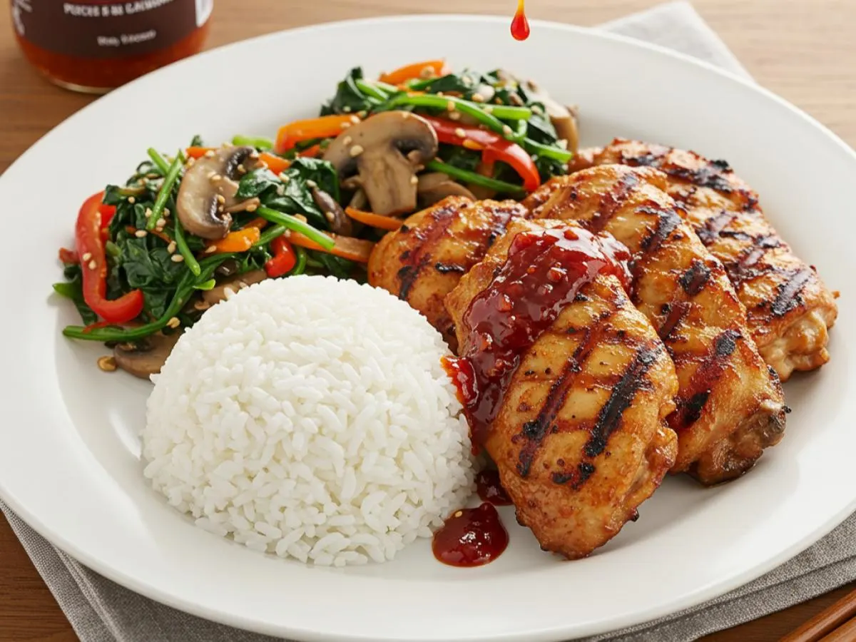 Grilled Chicken Rice Bowl