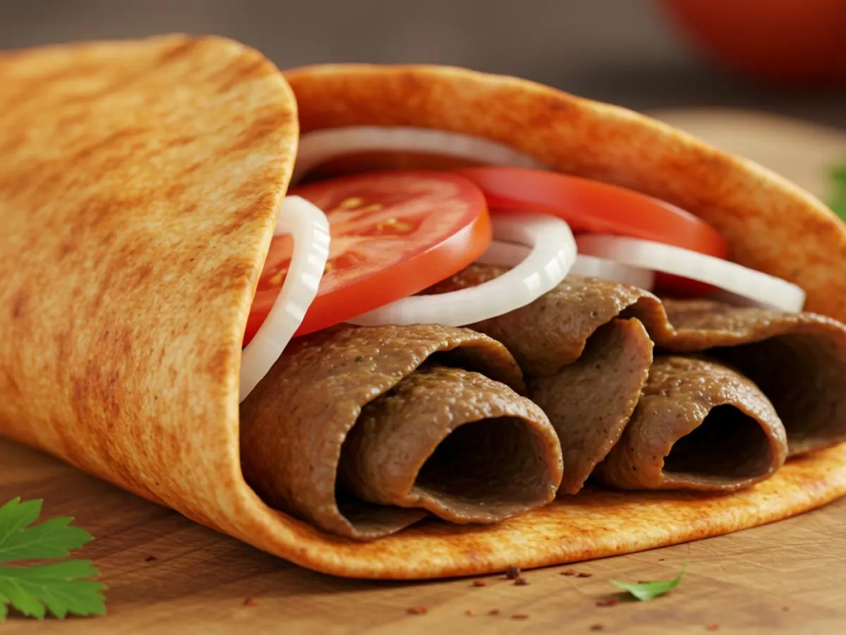 Gyro Tomato Basil Wrap