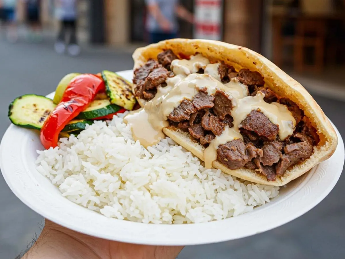 Beef & Lamb Shawarma Bowl With Tahini Beef & Lamb Shawarma Bowl With Tahini