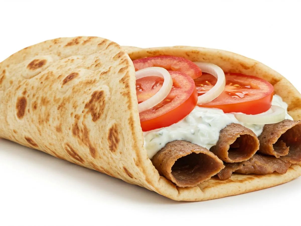 Gyro Wrap on Wheat