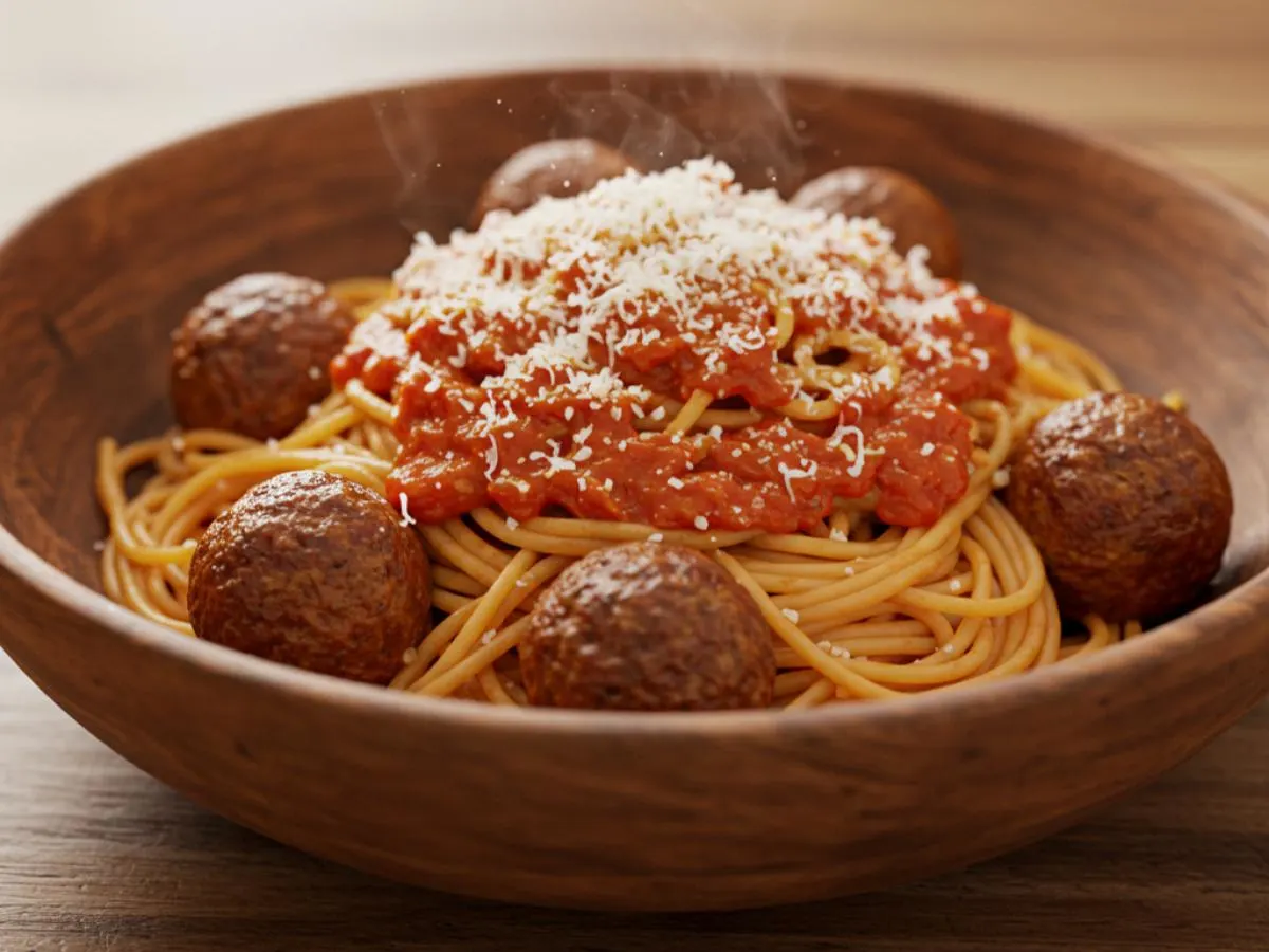 Spaghetti with Meatballs Box