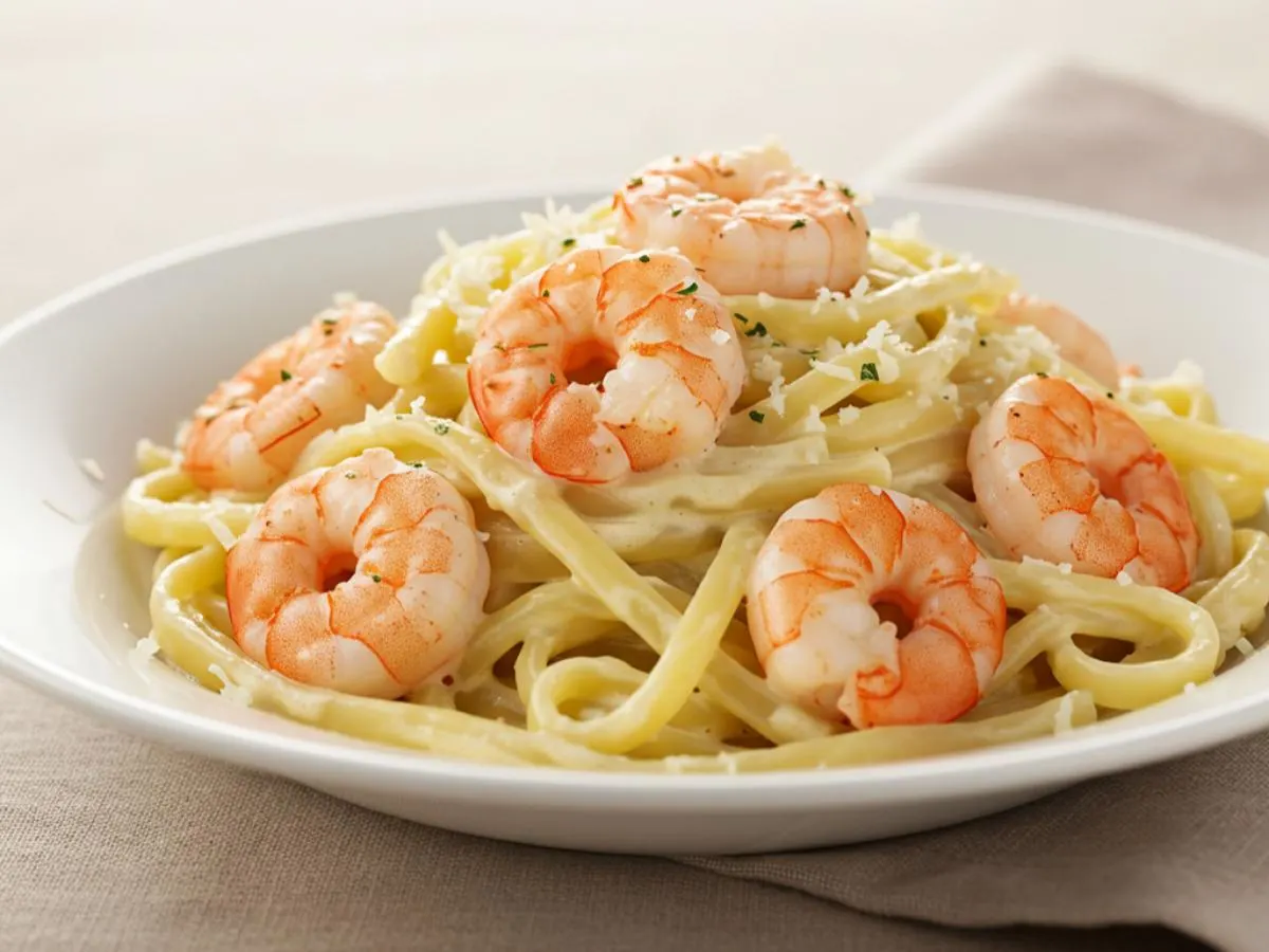 Shrimp Fettuccine Alfredo Shrimp Fettuccine Alfredo