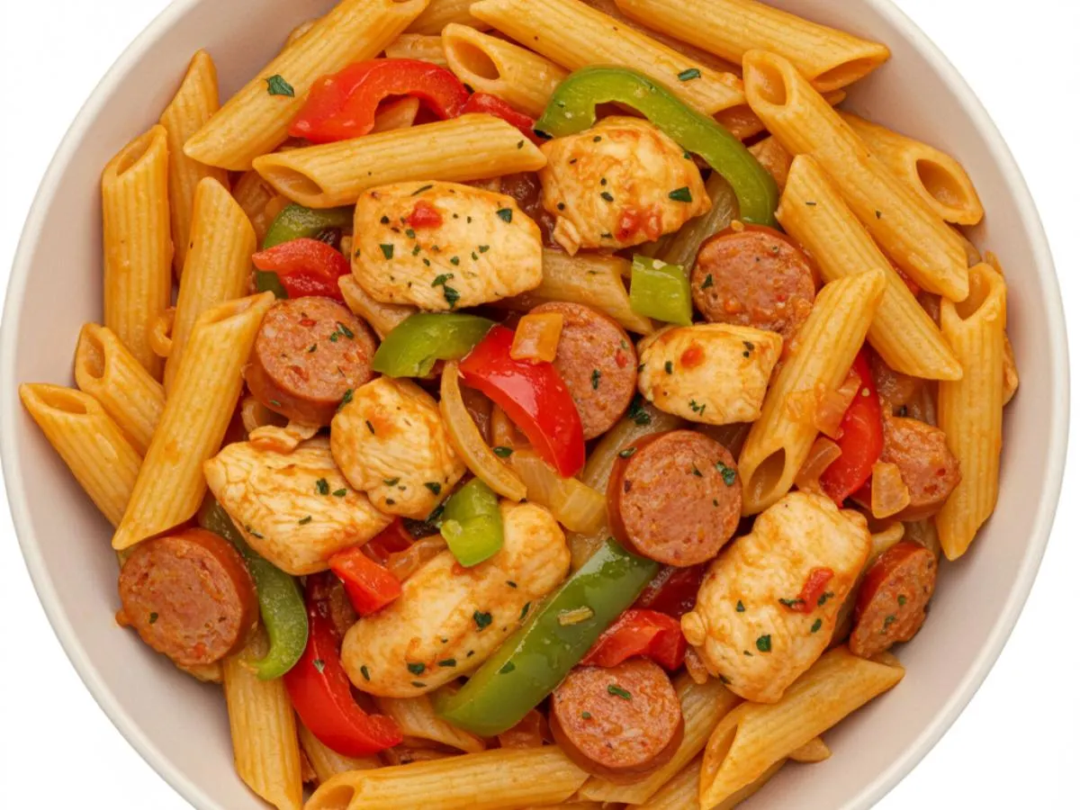 Chicken and Sausage Pastalaya Chicken and Sausage Pastalaya
