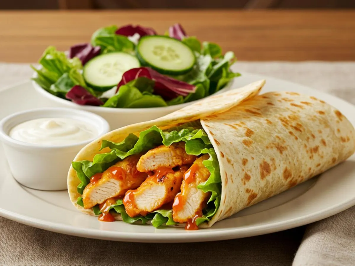 Buffalo Chicken Wrap Boxed Meal Buffalo Chicken Wrap Boxed Meal