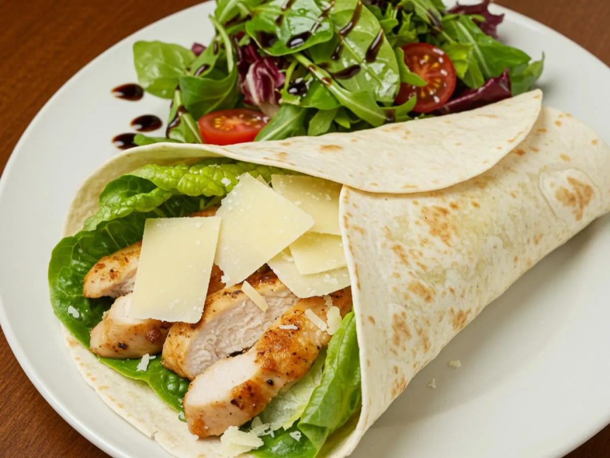 Caesar Chicken Wrap Boxed Meal Caesar Chicken Wrap Boxed Meal