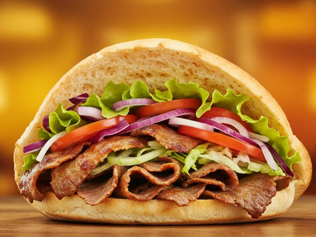 Lamb and Beef Doner Lamb and Beef Doner