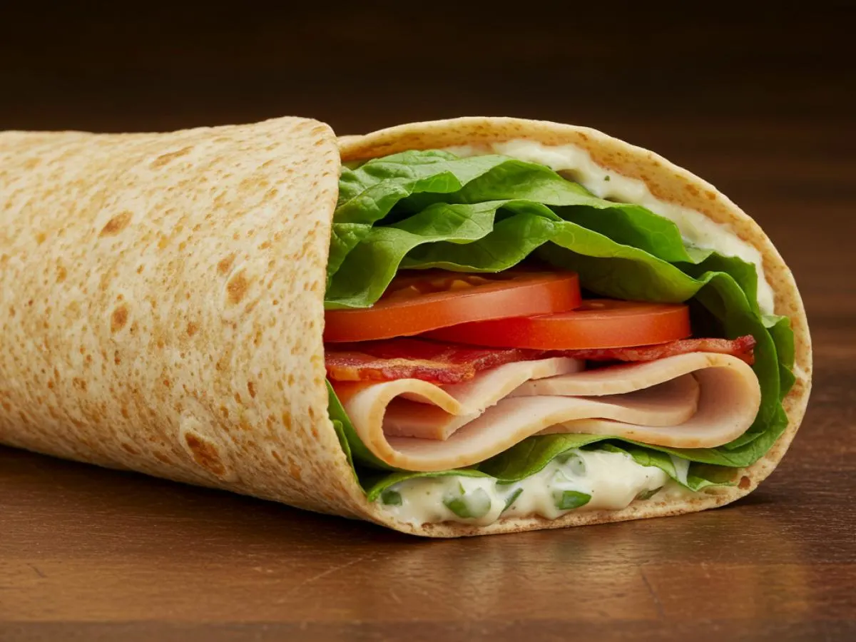 TBLT Wheat Tortilla Wrap