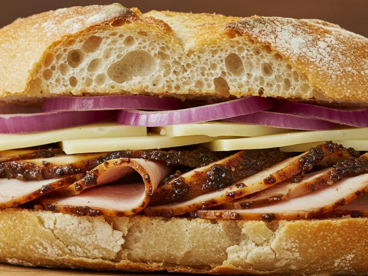 Roasted Jerk Sourdough Sandwich
