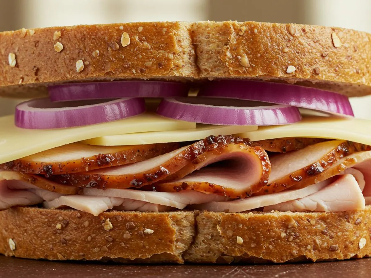 Roasted Jerk Whole Wheat Sandwich