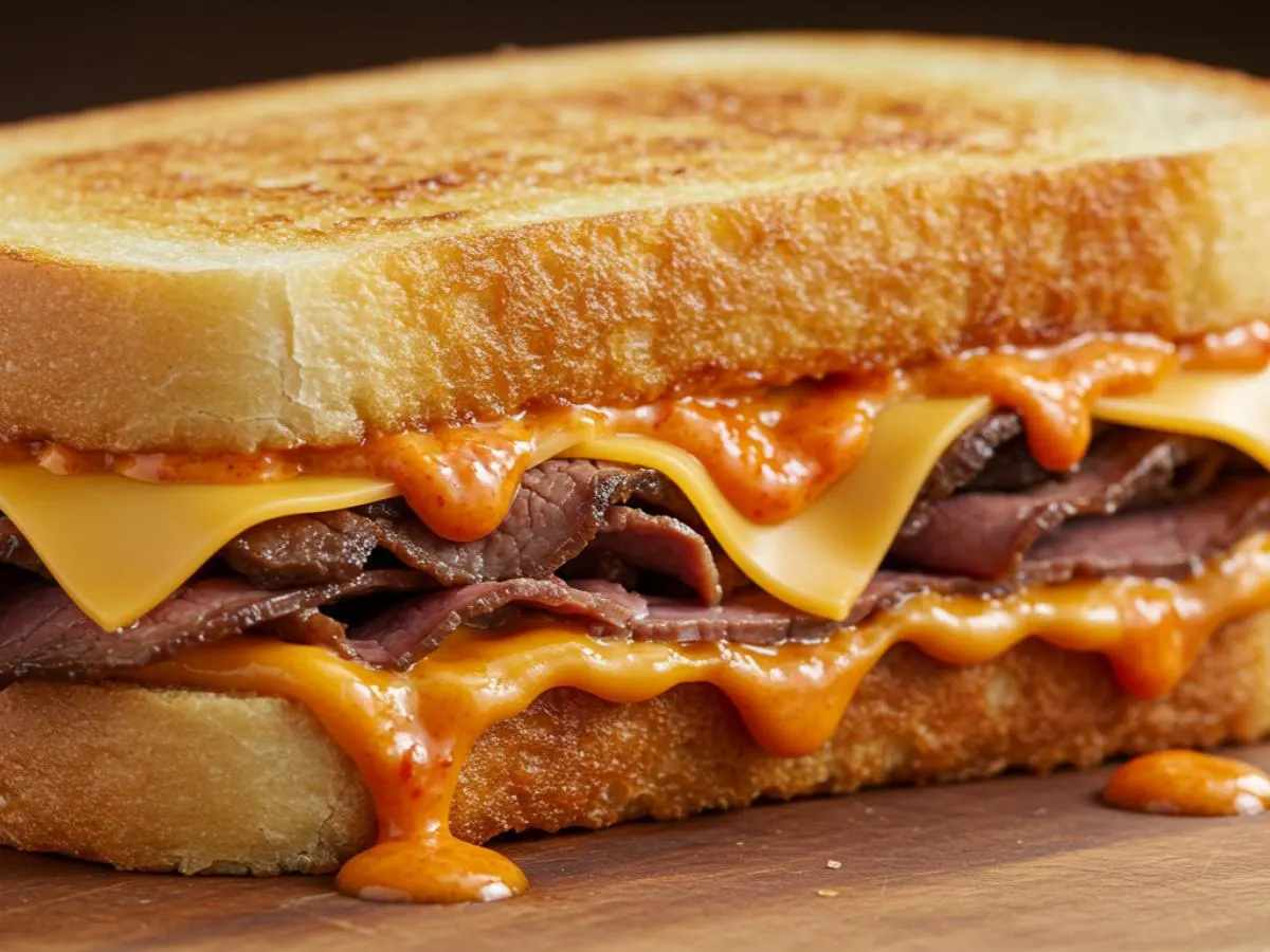 Roast Beef Texas Toast Sandwich