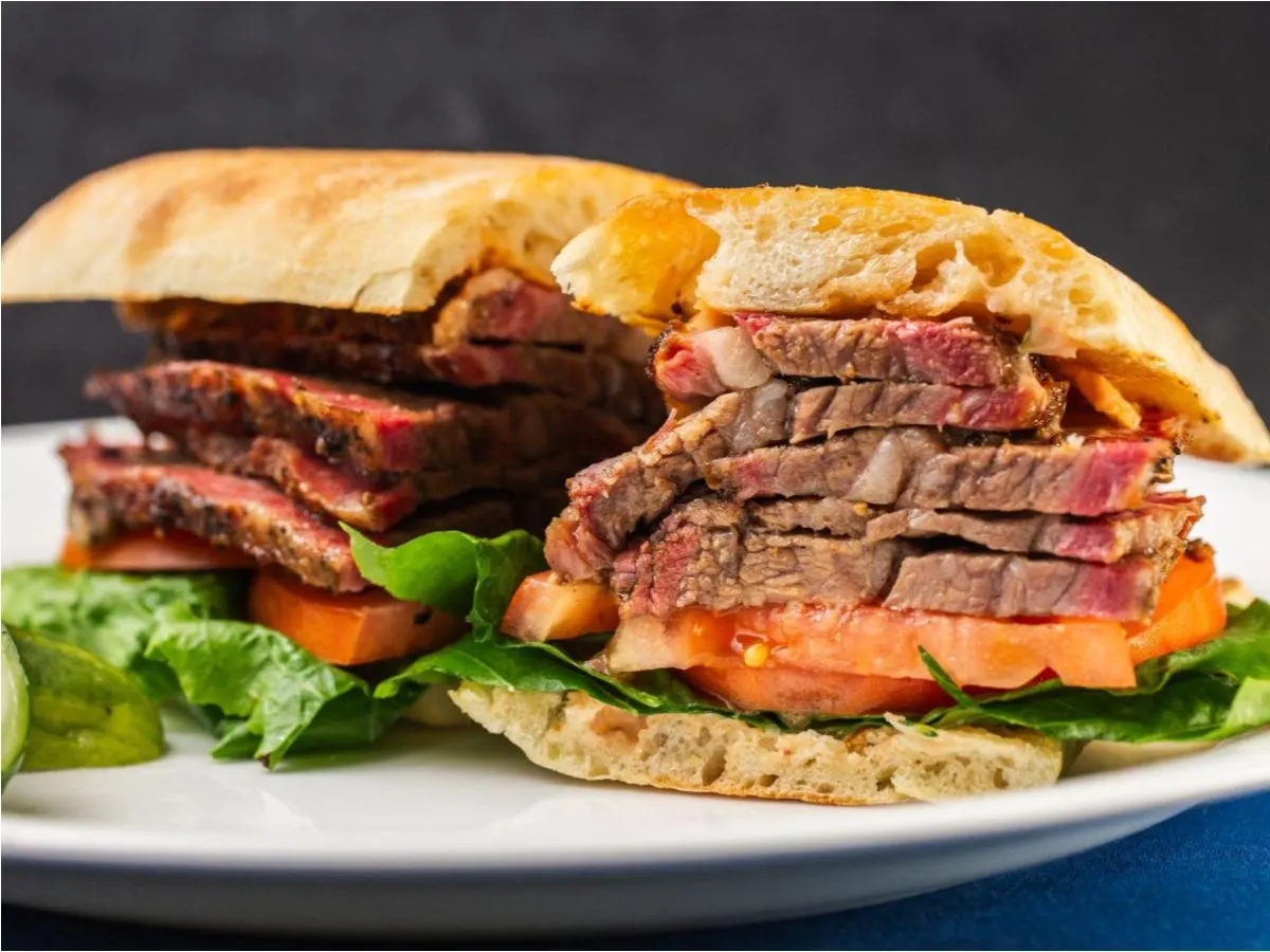Deluxe Smoked Brisket Sandwich Deluxe Smoked Brisket Sandwich