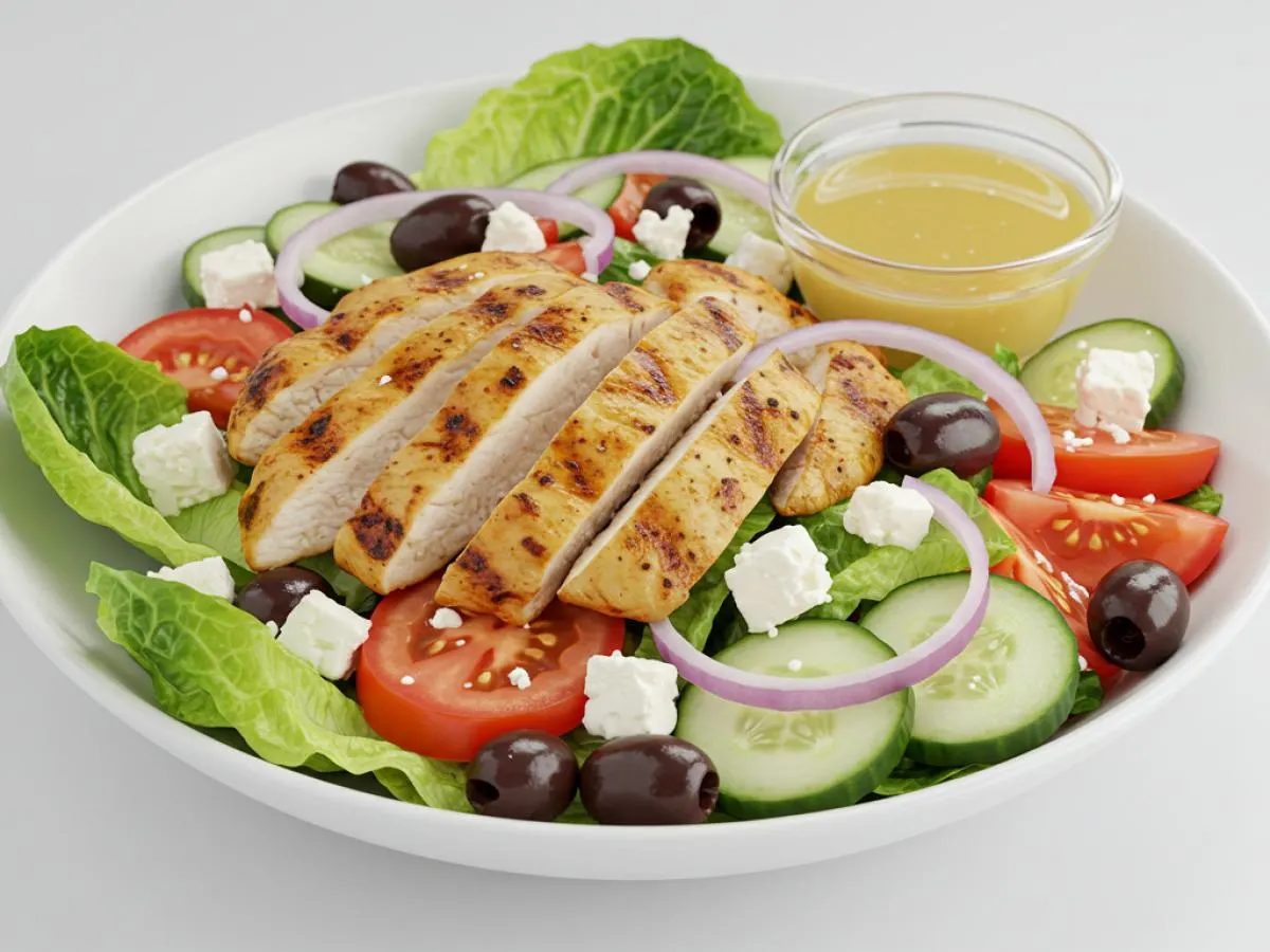 Chicken Greek Salad