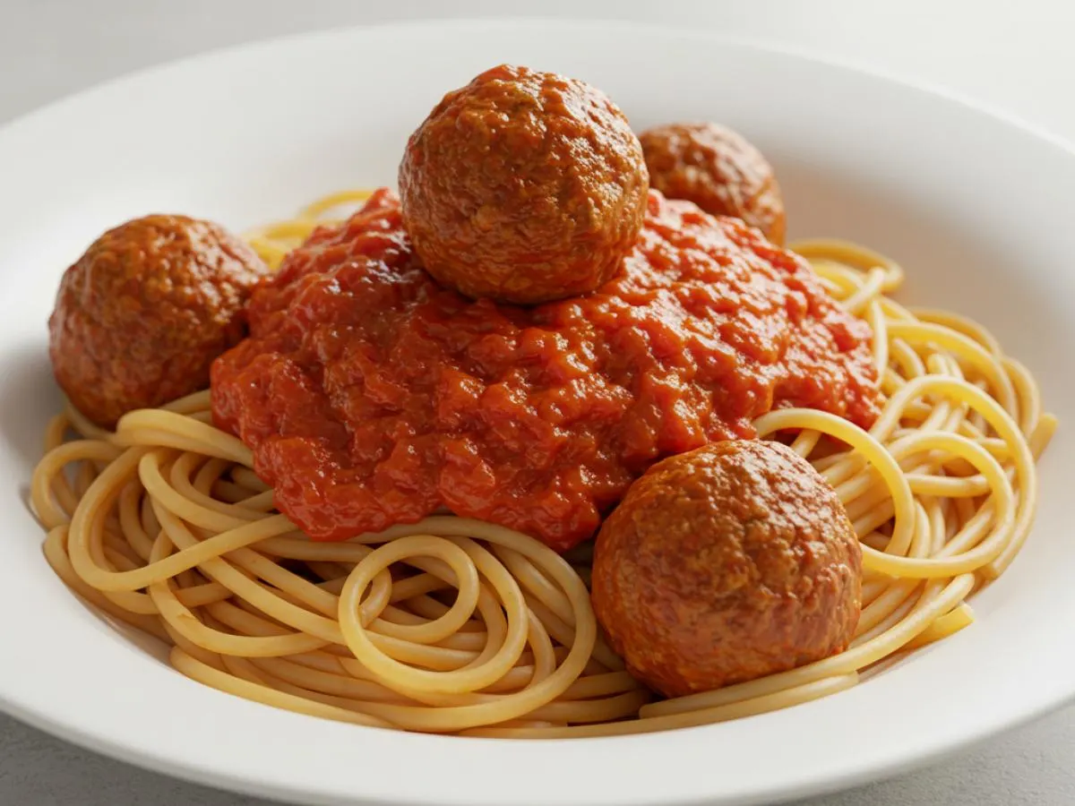 Spaghetti and Meatballs
