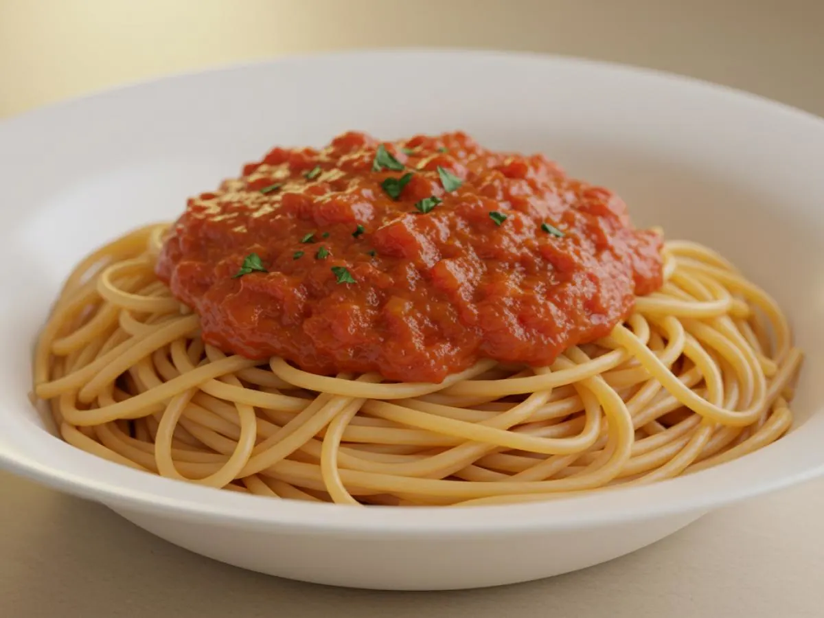 Spaghetti and Marinara