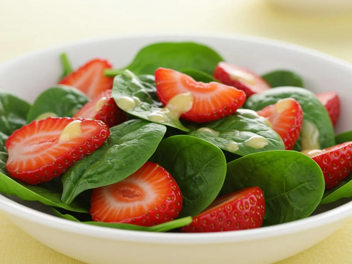 Spinach and Strawberry Salad