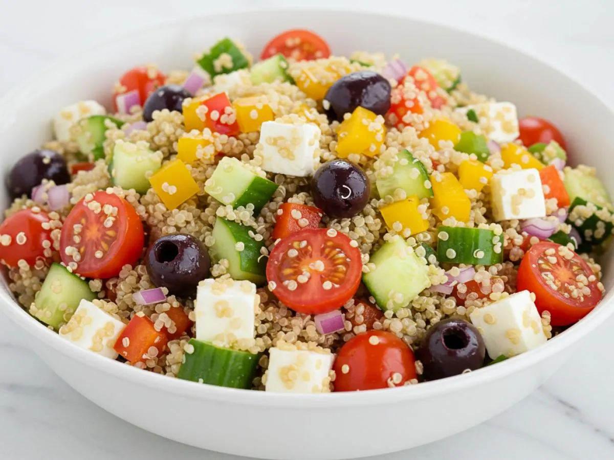 Mediterranean Quinoa Salad