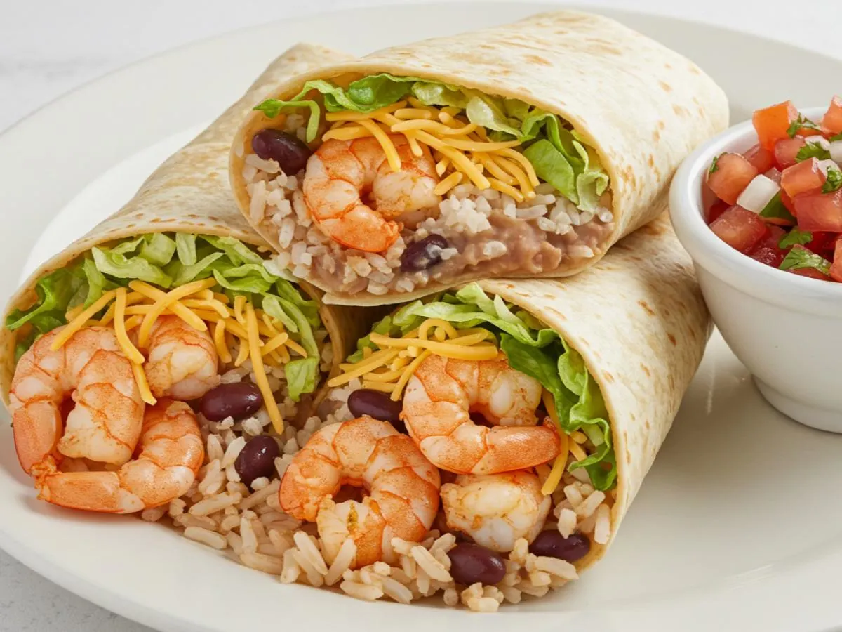 Shrimp Burrito Meal Shrimp Burrito Meal