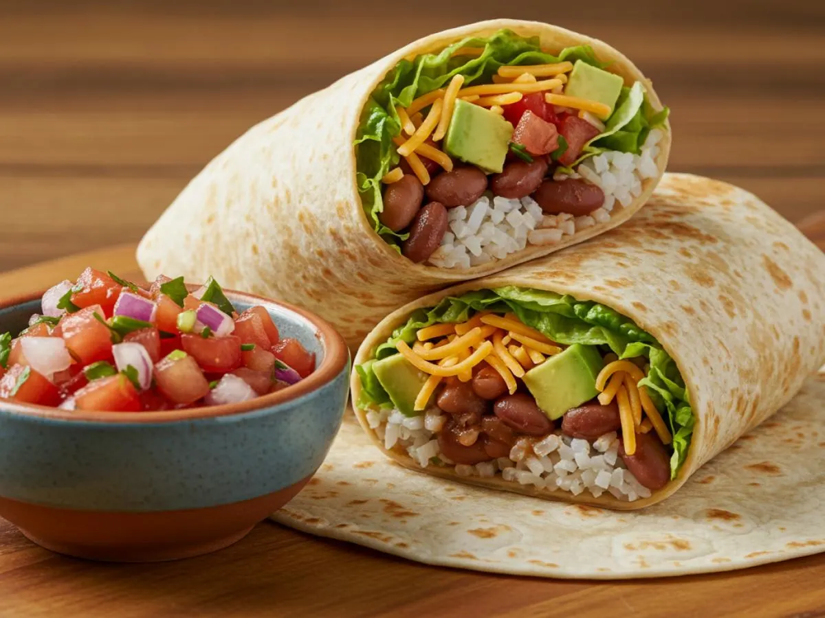 Bean and Cheese Burrito Meal Bean and Cheese Burrito Meal