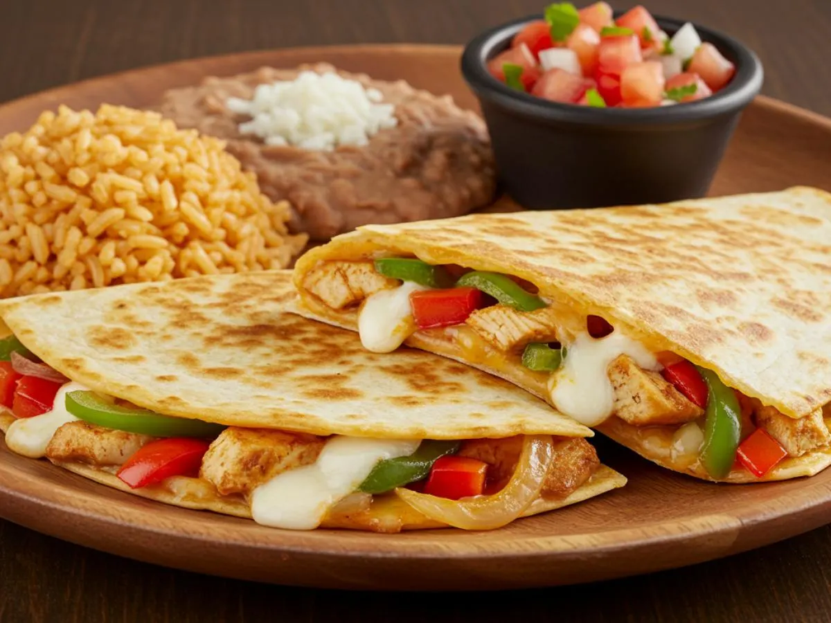 Chicken Casadilla Chicken Casadilla