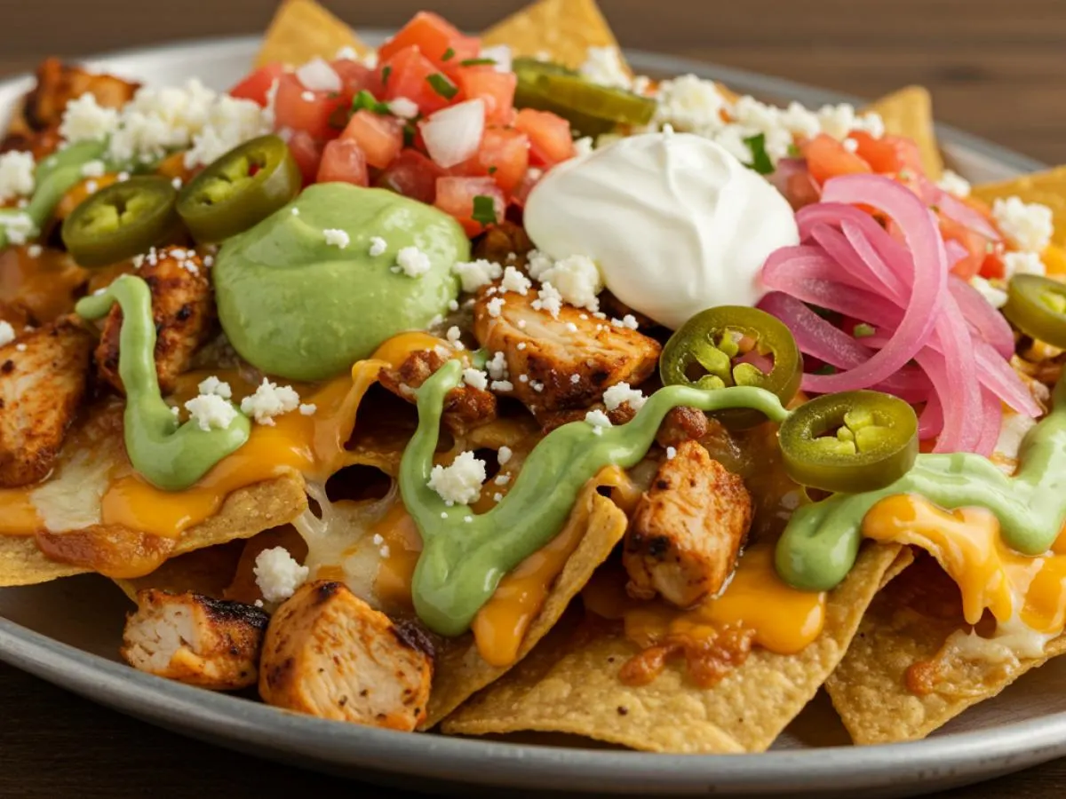 Chicken Almenara Nachos Chicken Almenara Nachos