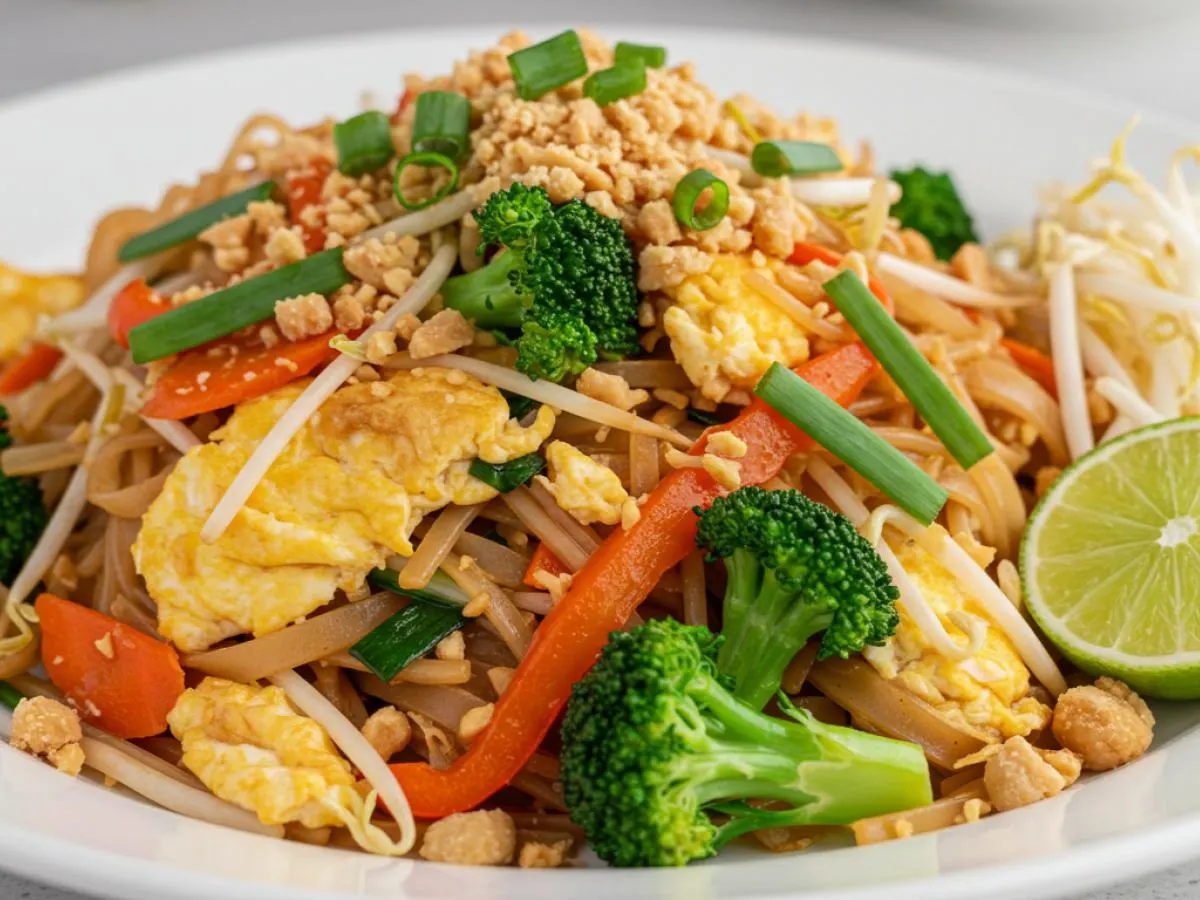 Vegetarian Pad ThaiNoodles (No Fish Sauce) Vegetarian Pad ThaiNoodles (No Fish Sauce)