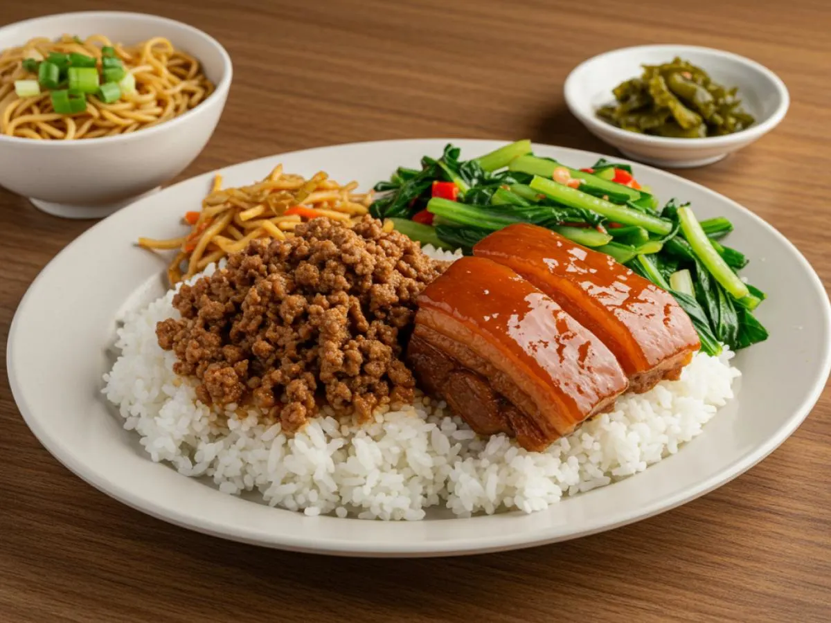 Taiwan Braised Pork Belly 卤肉饭 Taiwan Braised Pork Belly 卤肉饭