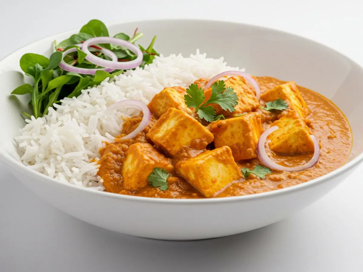 Paneer Tikka Masala Rice Bowl [Large]
