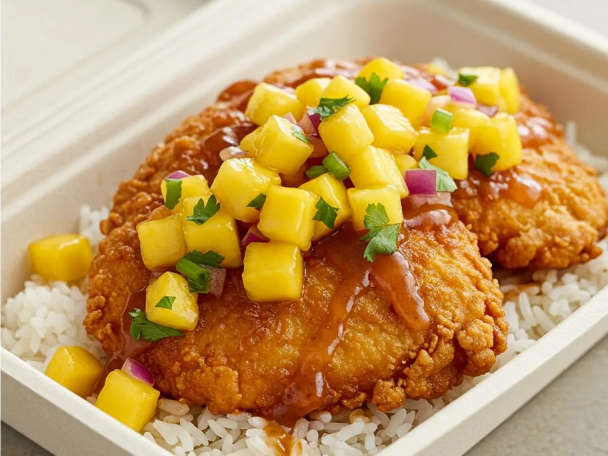 Hawaiian Chicken Bowl Hawaiian Chicken Bowl