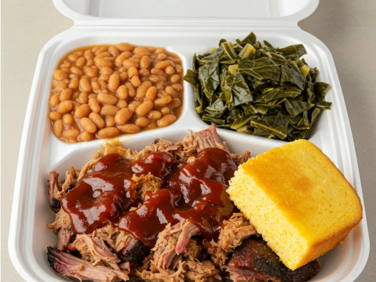 Pulled BBQ Pork Plate Pulled BBQ Pork Plate