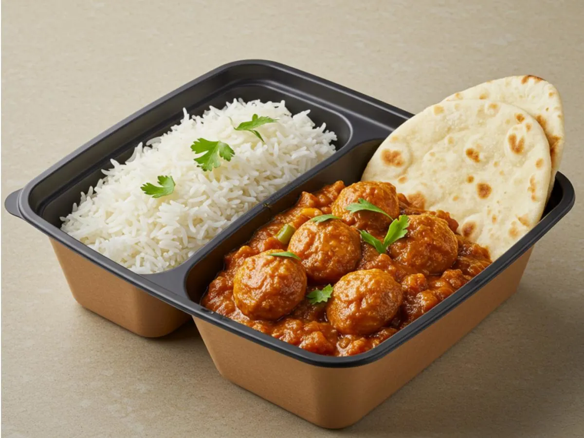 Kabob | White Basmati Rice | Plain Naan Kabob | White Basmati Rice | Plain Naan