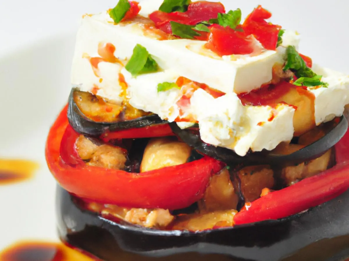 Vegetable Napoleon Vegetable Napoleon