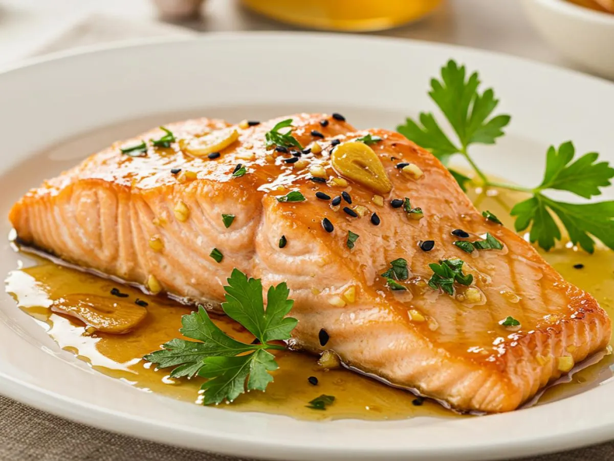 Honey & Garlic Salmon