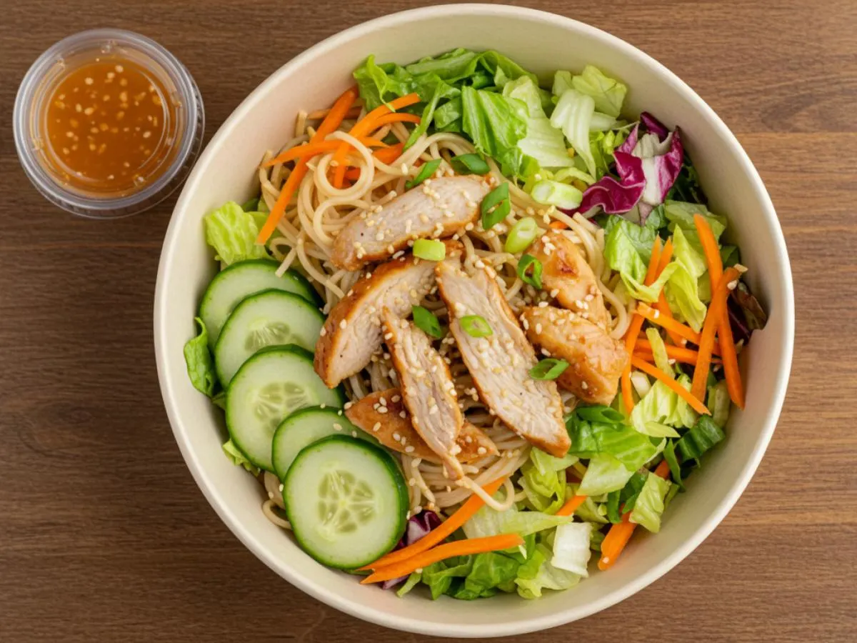 Chicken Szechuan Cold Noodle Salad