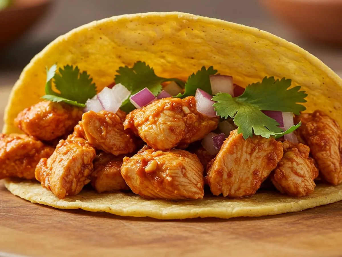 Ancho Chicken Taco Ancho Chicken Taco
