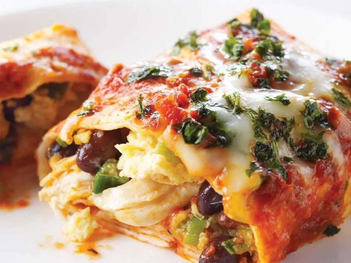 Black Bean and Egg Enchiladas Black Bean and Egg Enchiladas