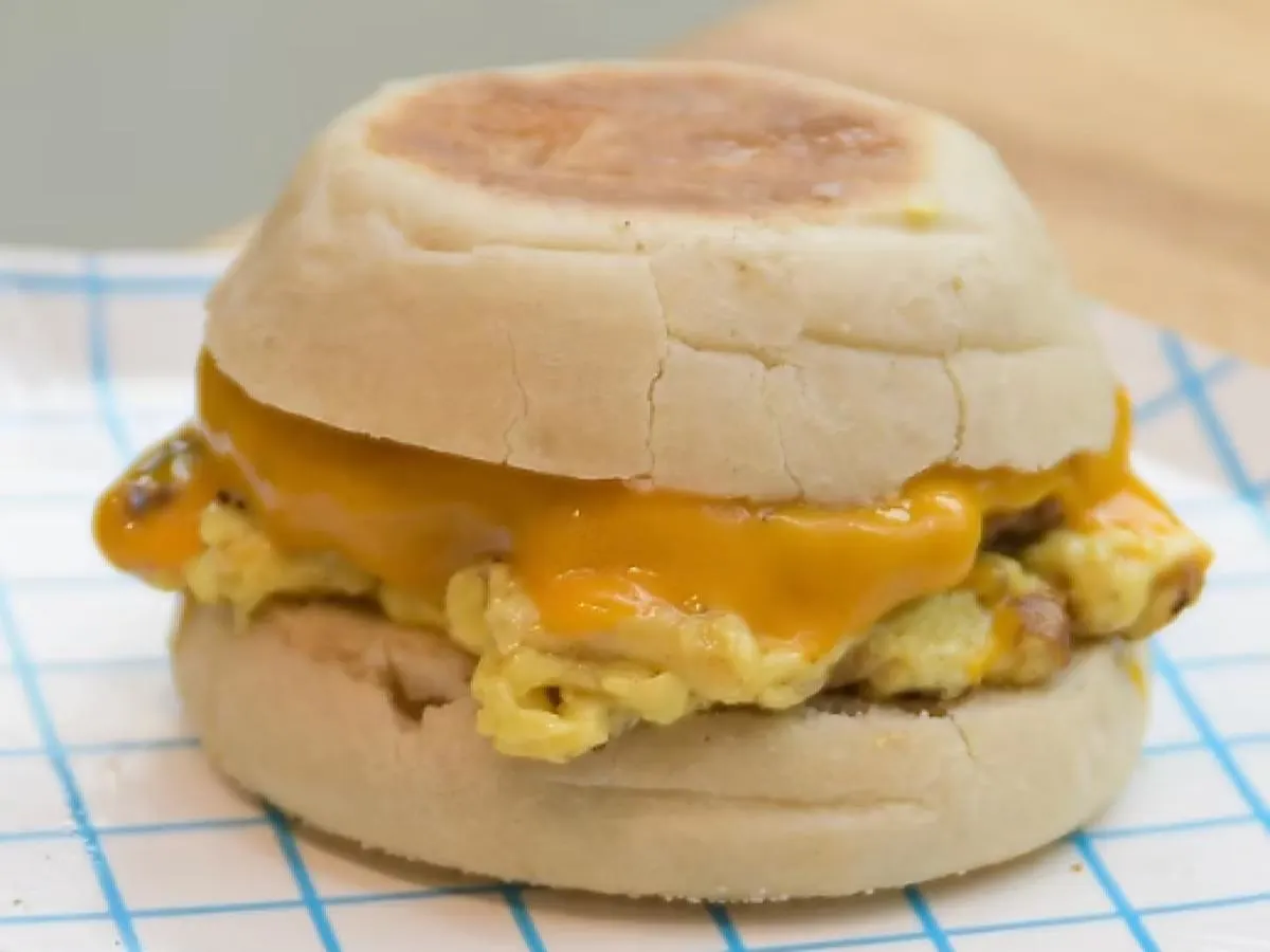 Egg + Cheese Sandwich Egg + Cheese Sandwich
