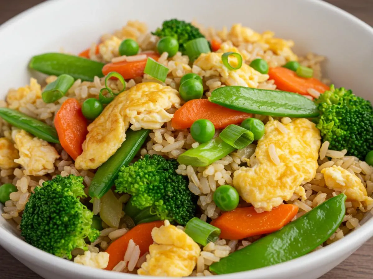 Vegetarian Fried Rice Vegetarian Fried Rice