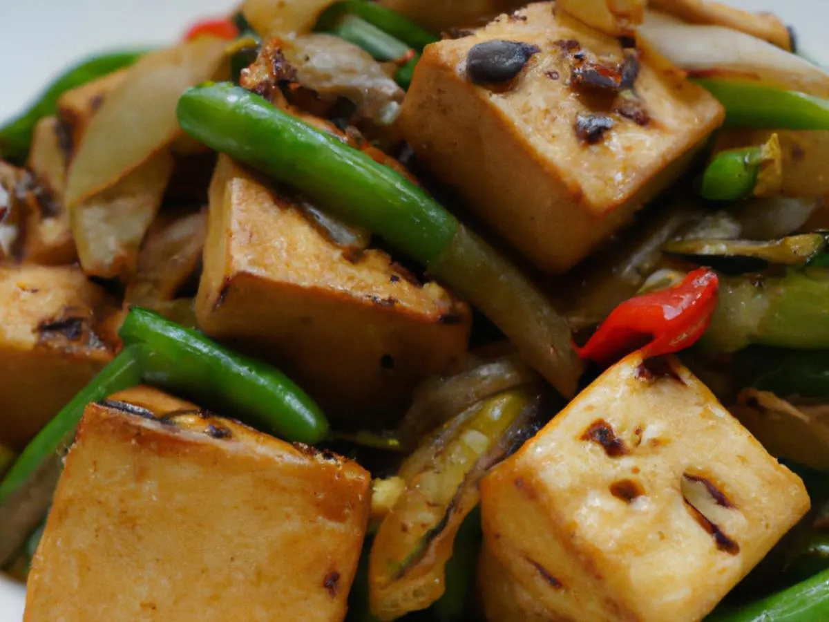 Tofu and Vegetables Tofu and Vegetables