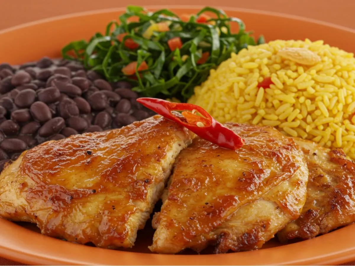 Brazilian Chicken Plate Brazilian Chicken Plate