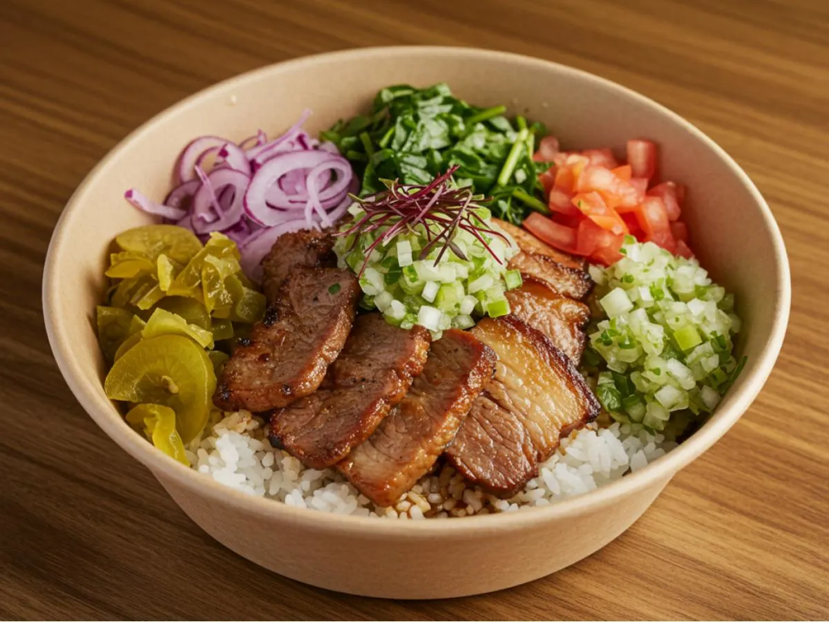 Shoyu Pork Bowl Shoyu Pork Bowl